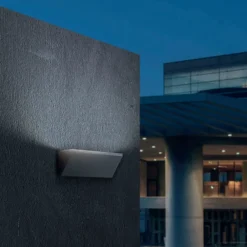 Applique Da Esterno-Selezionato da Mazzolaluce Applique grigia per esterno balcone led 30w 4000k ip65