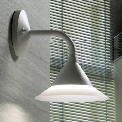 Applique Da Esterno-Selezionato da Mazzolaluce Applique grigio per esterni moderna 20w 4000k fp