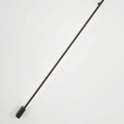 Applique Da Parete-Selezionato da Mazzolaluce Applique incrocio 120cm sporgenza 7cm design nera led 20w 3000k