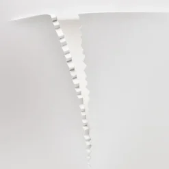 Applique Da Parete-Selezionato da Mazzolaluce Applique in gesso cristaly da incasso a parete lampada pitturabile