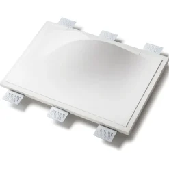 Applique Da Parete-Selezionato da Mazzolaluce Applique in gesso led cristaly da incasso a parete 13w 3000k pitturabile