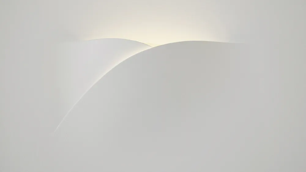 Applique Da Parete-Selezionato da Mazzolaluce Applique in gesso led cristaly da incasso a parete 13w 3000k pitturabile