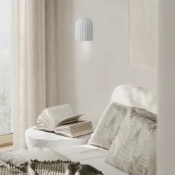 Applique Camera Da Letto-Selezionato da Mazzolaluce Applique in gesso per camera da letto minimal