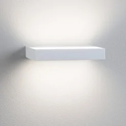 Applique Da Parete-IsyLuce Applique plate duplex bianco led 15w 3000-4000k