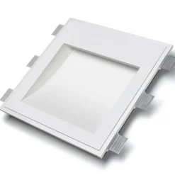 Applique Da Parete-Selezionato da Mazzolaluce Applique lampada da incasso a parete di gesso led bianco cristaly 16,5w 2700k