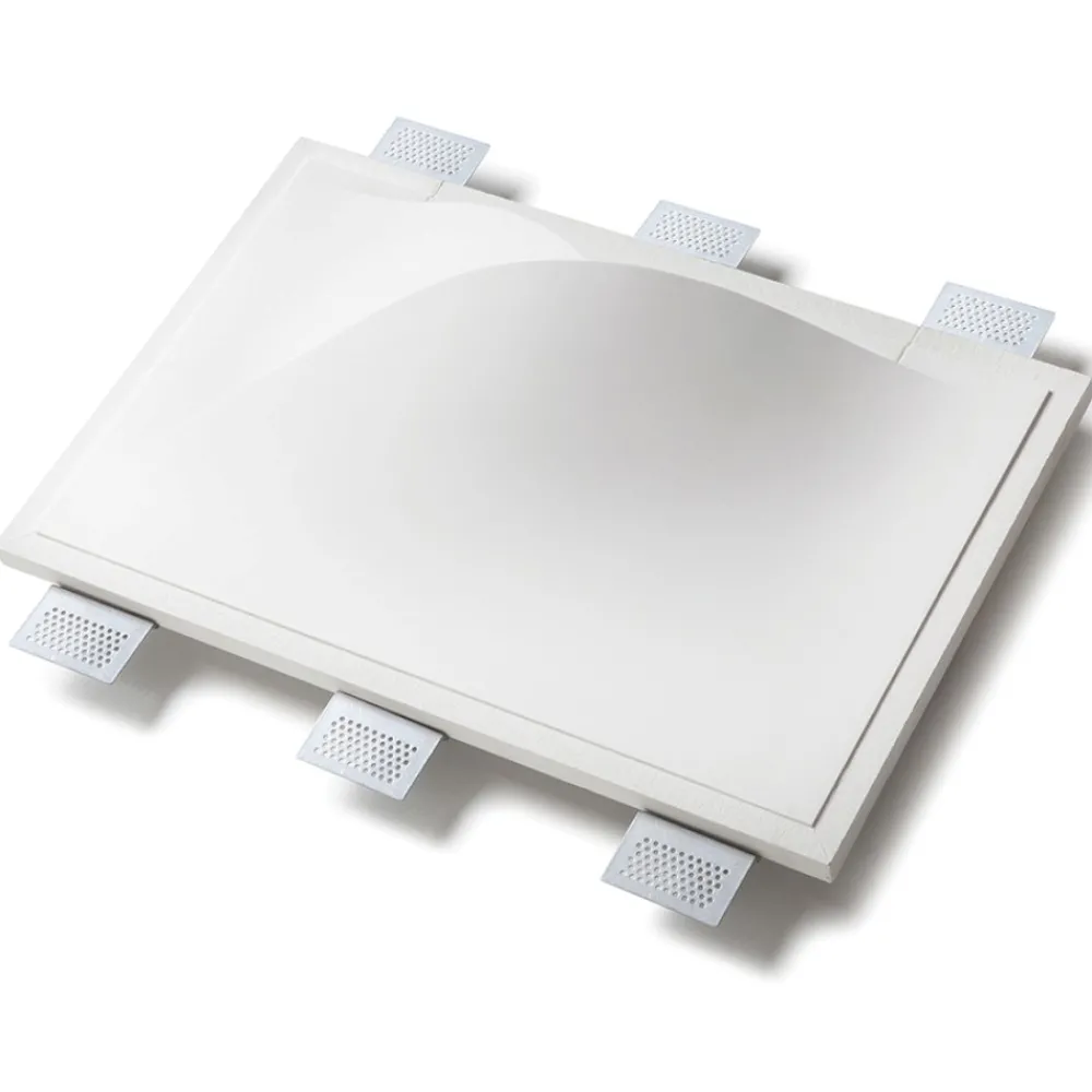 Applique Da Parete-Selezionato da Mazzolaluce Applique lampada da incasso parete di gesso led cristaly 4000k 13w design moderna