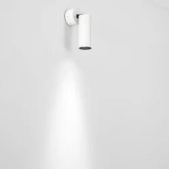 Applique Da Parete-IsyLuce Applique lampada da parete led bianca 10w 3000k orientabile