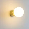 Applique Da Parete-Selezionato da Mazzolaluce Applique lampada da parete minimale oro opaco