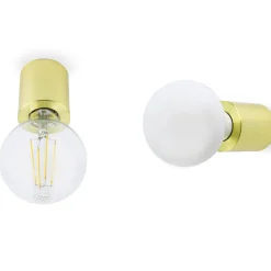 Applique Da Parete-Selezionato da Mazzolaluce Applique lampada da parete minimale oro opaco