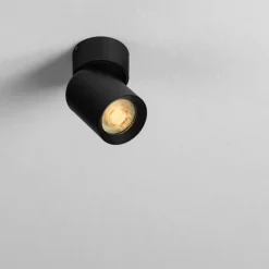 Applique Da Parete-Selezionato da Mazzolaluce Applique lampada da parete nera spot orientabile