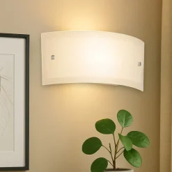 Applique Da Parete-Selezionato da Mazzolaluce Applique lampada da parete vetro bianco