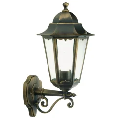 Applique Da Esterno-Selezionato da Mazzolaluce Applique lanterna per esterno oro nero brunito fp