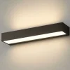 Applique Da Parete-Top Light Applique led a parete 3000k 4000k rettangolare nera bios