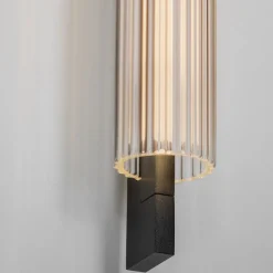 Applique Da Parete-Selezionato da Mazzolaluce Applique led da parete in vetro per soggiorno verticale orizzontale