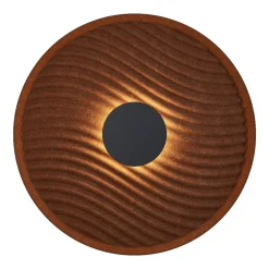Applique Da Parete-Selezionato da Mazzolaluce Applique led design moderna marrone fonoassorbente decorativa