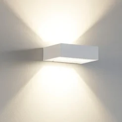 Applique Da Parete-Linea Light Applique led 3000k bianca biemissione regolo