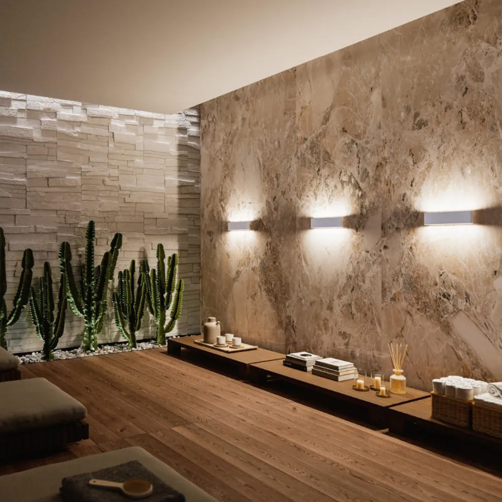 Applique Da Parete-Linea Light Applique led 3000k bianca satori