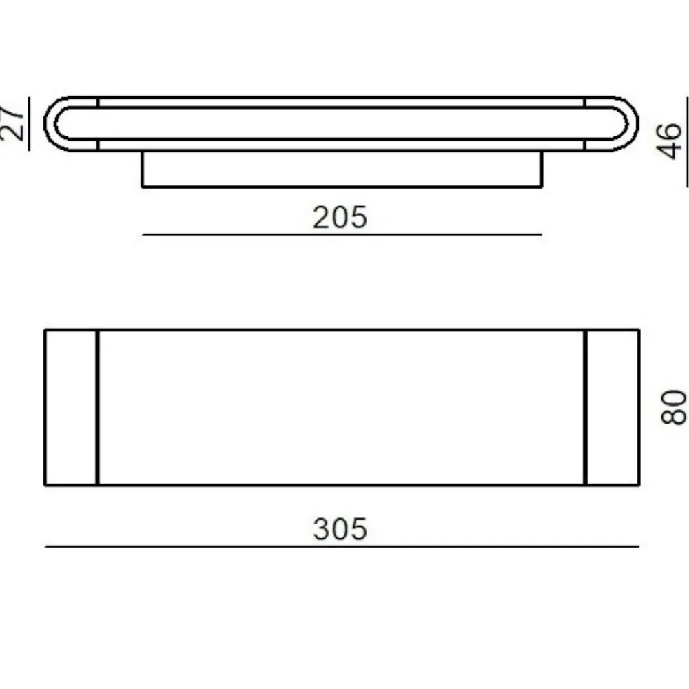 Applique Da Parete-Linea Light Applique led 3000k bianca satori