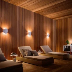 Applique Da Parete-Linea Light Applique led 3000k bianca alba