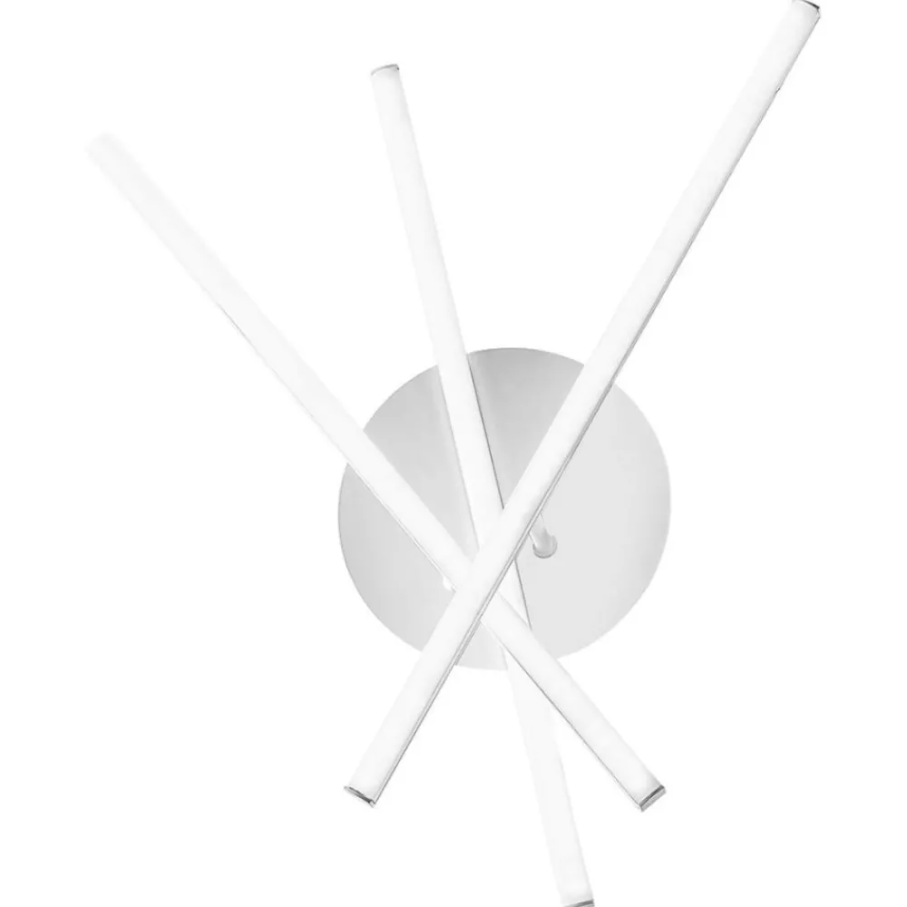 Applique Da Parete-Gea Luce Applique led 3000k tullia bianca moderna