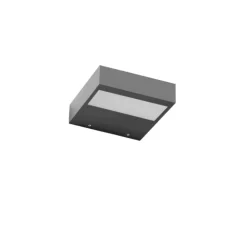 Applique Da Parete-Linea Light Applique led 3000k regolo biemissione antracite