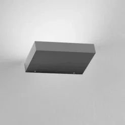 Applique Da Parete-Linea Light Applique led 3000k moderna regolo antracite mono emissione