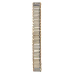 Applique Da Parete-Selezionato da Mazzolaluce Applique led 3500k oro cristalli trasparenti