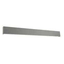 Applique Da Parete-Linea Light Applique led biemissione grigio cemento box