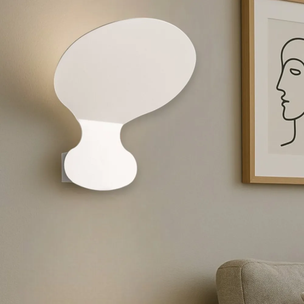 Applique Da Parete-Selezionato da Mazzolaluce Applique led metallo bianco design moderna luce indiretta