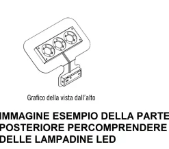 Applique Da Parete-Selezionato da Mazzolaluce Applique led metallo bianco design moderna luce indiretta