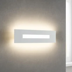 Applique Da Parete-Top Light Applique led moderna bianco design wally