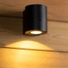 Applique Da Esterno-Selezionato da Mazzolaluce Applique led nero da esterno con luce solare movimento crepuscolare ip65