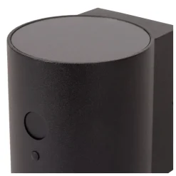 Applique Da Esterno-Selezionato da Mazzolaluce Applique led nero da esterno con luce solare movimento crepuscolare ip65