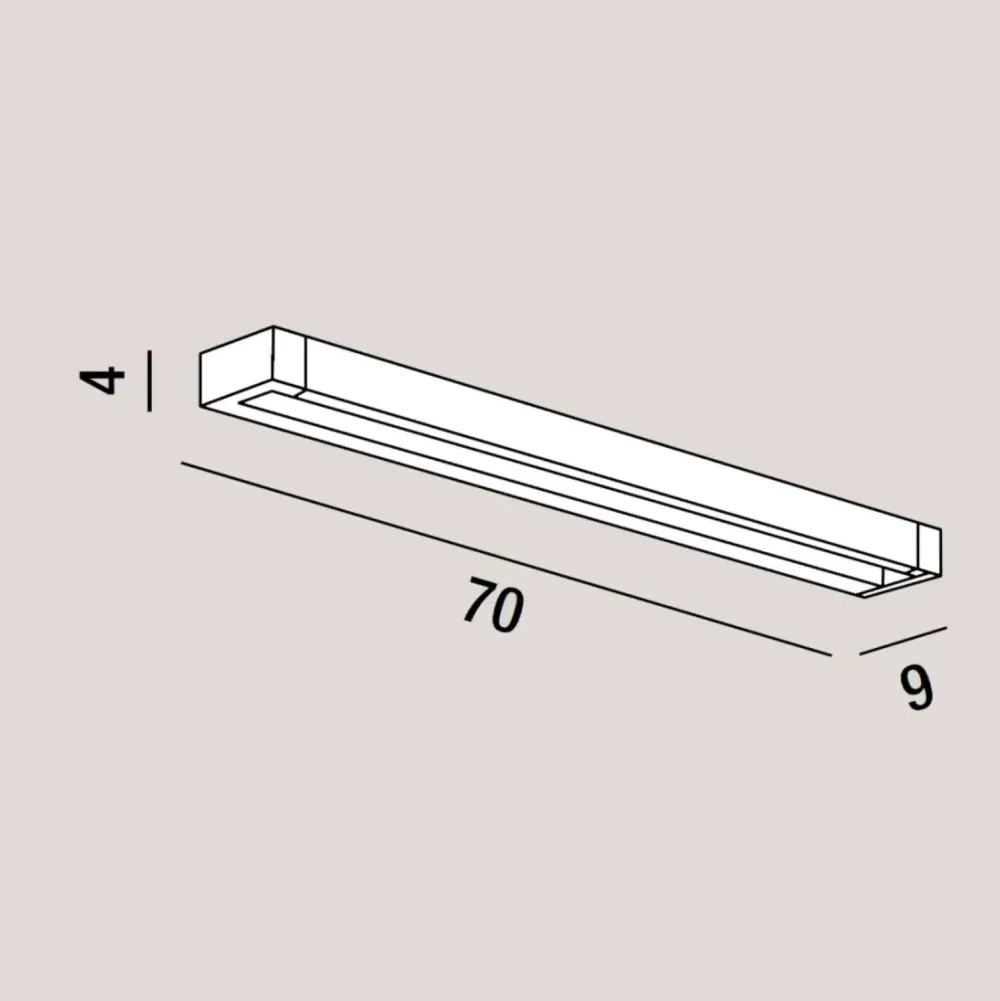 Applique Da Parete-Perenz Illuminazione Applique led nero 23w 3000k 4000k 6000k moderna perenz sway