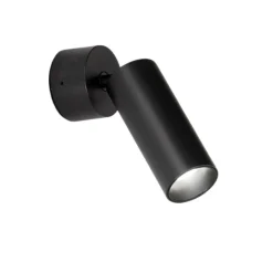 Applique Da Parete-IsyLuce Applique led orientabile nero 10w 3000k focus slim