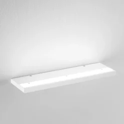 Applique Da Parete-IsyLuce Applique led plate bianco 24w 3000k 4000k moderna