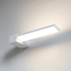 Applique Da Parete-Perenz Illuminazione Applique led 14w cct bianco girevole elle