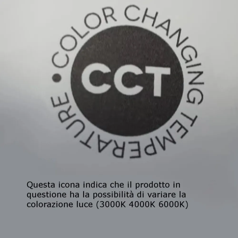 Applique Da Parete-Perenz Illuminazione Applique led 16w cct 3000k 4000k 6000k bianco moderno tape perenz