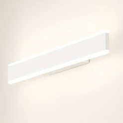 Applique Da Parete-Perenz Illuminazione Applique led 24w cct perenz kante bianco moderna per soggiorno