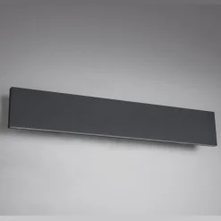 Applique Da Parete-Selezionato da Mazzolaluce Applique led 18w 3000k antracite moderno rettangolare