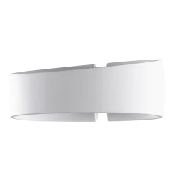 Applique Da Parete-Selezionato da Mazzolaluce Applique led 12w 3000k bianca in gesso ceramica