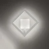 Applique Da Parete-Affralux Applique led 36w 3000k bianca moderna quattro