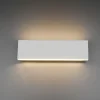 Applique Da Parete-Selezionato da Mazzolaluce Applique led 12w 3000k bianca moderna rettangolare