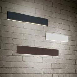 Applique Da Parete-Selezionato da Mazzolaluce Applique led 12w 3000k bianca moderna rettangolare