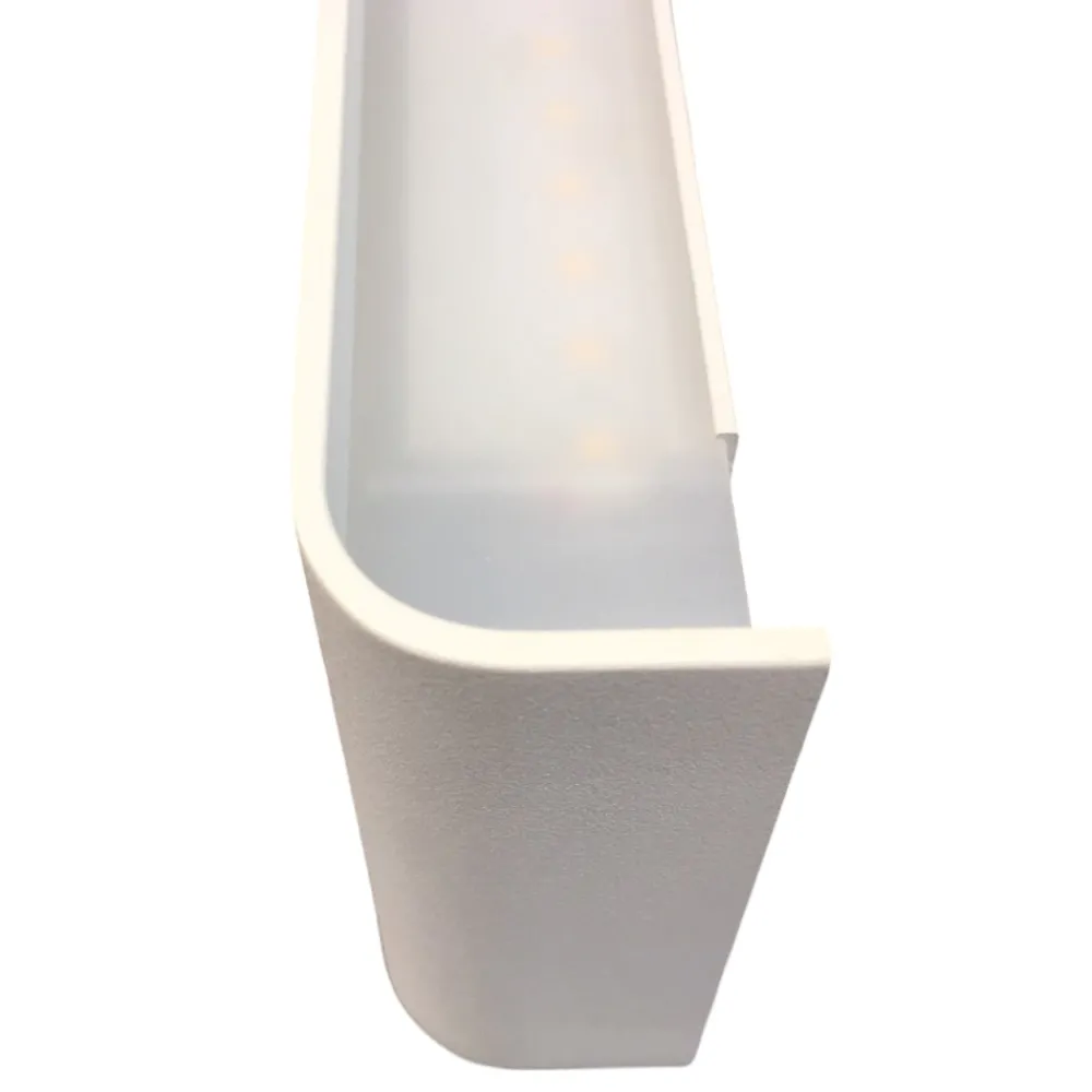 Applique Da Parete-Perenz Illuminazione Applique led 20w 3000k bianco 61cm moderna wey perenz
