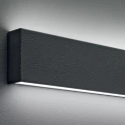 Applique Da Parete-Linea Light Applique led 28w 2700k bi emissione cemento box w2