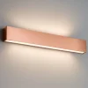 Applique Da Parete-Linea Light Applique led 28w 3000k bi emissione rame box w2