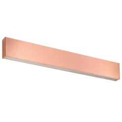 Applique Da Parete-Linea Light Applique led 28w 3000k bi emissione rame box w2