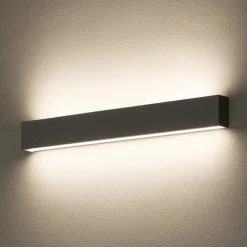 Applique Da Parete-Linea Light Applique led 41w 2700k cemento box w2 bi emissione