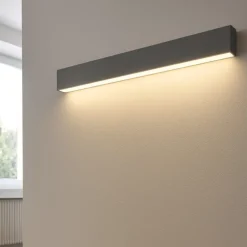 Applique Da Parete-Linea Light Applique led 28w 4000k colore cemento box w1